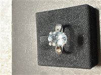 Anello Gioielleria Dossena  Donna Acquamarina in Oro Acquamarina ANOR-13-253